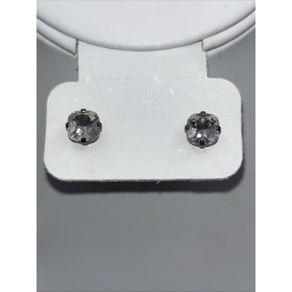 Sorrelli Crystal Earrings Multi Faceted Rhinestone Posts
